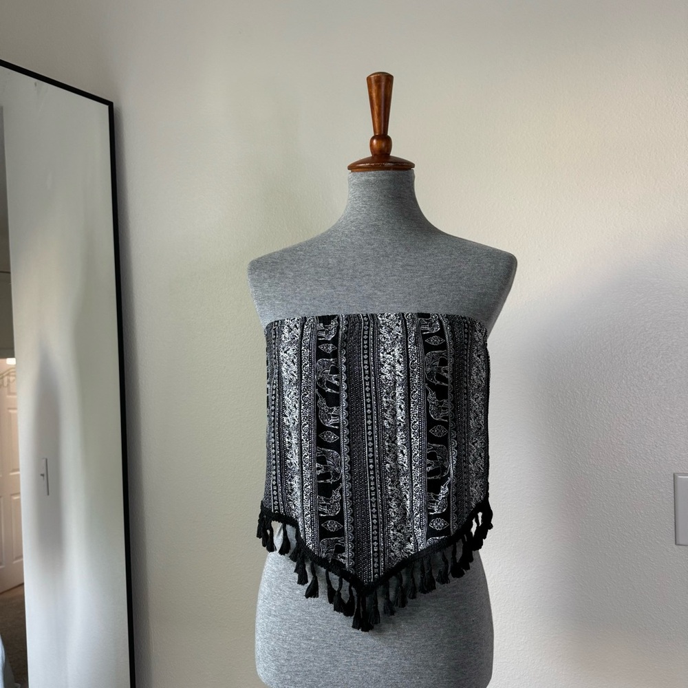 Fringe Tube Top